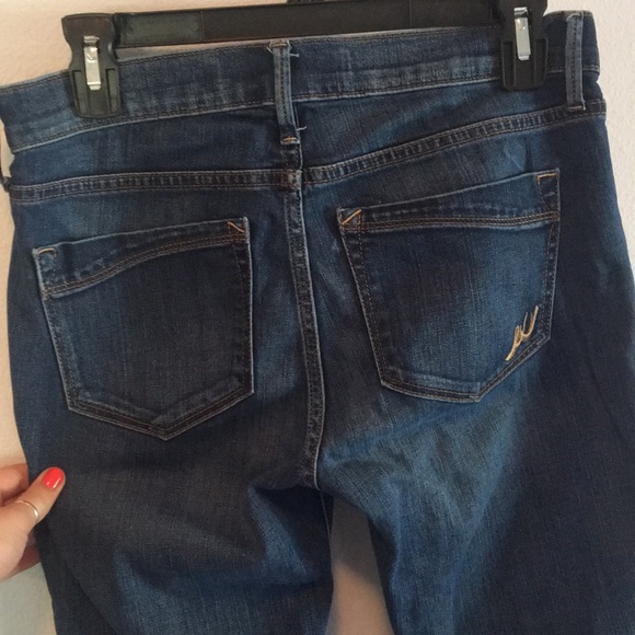 Express Jeans Medium Wash Skinnies - Picture 4 of 7